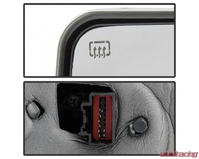 Xtune Driver And Passenger Side Power Heated Amber LED Signal OE Mirror Ford F150 2004-2006 - MIR-03348AEBH-P-SET