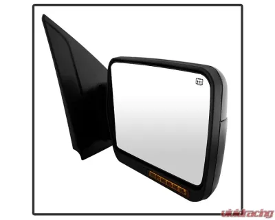 Xtune Left Driver Side Power Heated Amber LED Signal OE Mirror Ford F150 2007-2014 - MIR-03349EH-P-L