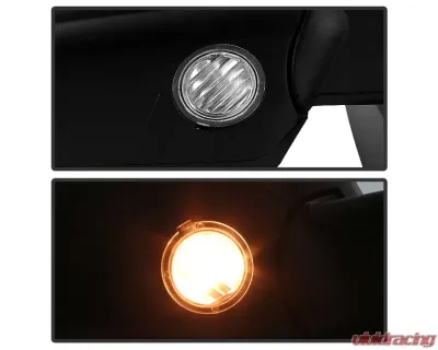 Xtune Left Driver Side Power Heated Amber LED Signal OE Mirror Ford F150 2007-2014 - MIR-03349EH-P-L