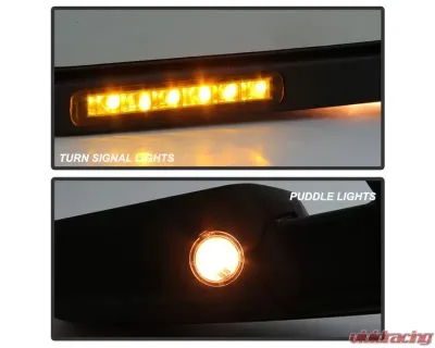 Xtune Right Passenger Side Power Heated Amber LED Signal OE Mirror Ford F150 2007-2014 - MIR-03349EH-P-R