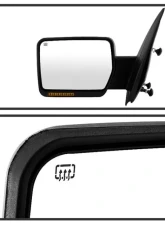 Xtune Right Passenger Side Power Heated Amber LED Signal OE Mirror Ford F150 2007-2014                                     - MIR-03349EH-P-R - Image 5