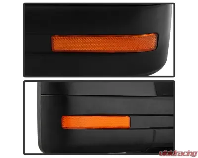 Xtune Right Passenger Side Power Heated Amber LED Signal OE Mirror Ford F150 2007-2014 - MIR-03349EH-P-R