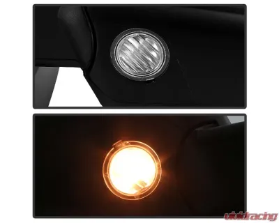 Xtune Right Passenger Side Power Heated Amber LED Signal OE Mirror Ford F150 2007-2014 - MIR-03349EH-P-R