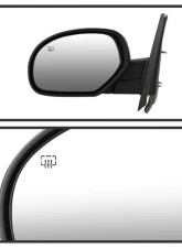 Xtune Left Driver Side Shiny Black Power Heated Mirror Chevrolet Silverado 2007-2014                                     - MIR-03CS07-PW-L - Image 5
