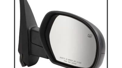 Xtune Right Passenger Side Shiny Black Power Heated Mirror Chevrolet Silverado 2007-2014                                     - MIR-03CS07-PW-R - Image 4