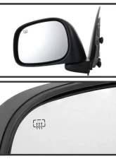 Xtune Left Driver Side Power Heated OE Mirror Dodge Ram 2002-2008                                     - MIR-03DRAM02-PW-L - Image 5