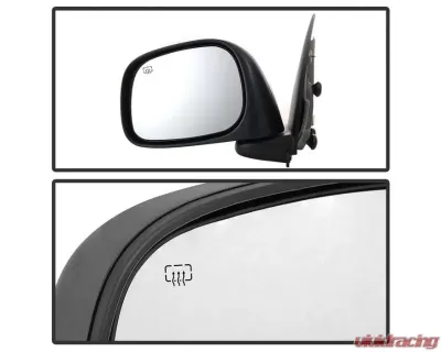 Xtune Left Driver Side Power Heated OE Mirror Dodge Ram 2002-2008 - MIR-03DRAM02-PW-L