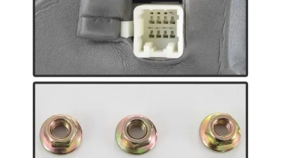 Xtune Right Passenger Side Power Heated OE Mirror Dodge Ram 2002-2008                                     - MIR-03DRAM02-PW-R - Image 6