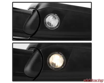 Xtune Power Heated Amber Sequential LED Signal OE Mirror Set Ford F150 2007-2014 - MIR-03FF07-G2-PW-RAM-SET