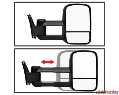Xtune Right Passenger Side Manual Extendable Manual Adjust Mirror Chevrolet C10 1988-1998 - MIR-CCK88-MA-R
