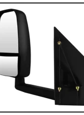 Xtune Left Driver Side Manual Adjust Mirror Chevrolet Express | GMC Savana Van 2003-2017                                     - MIR-CEXP03-MA-L - Image 2