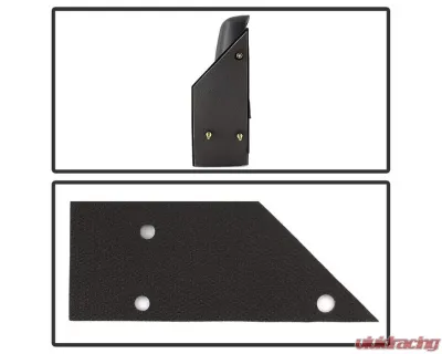 Xtune Right Passenger Side Manual Adjust Mirror Chevrolet Express | GMC Savana Van 2003-2017 - MIR-CEXP03-MA-R