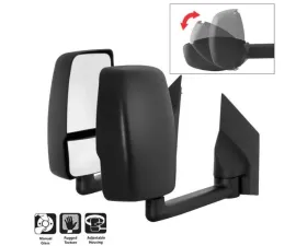 Xtune Manual Adjust Mirror Set Chevrolet Express | GMC Savana Van 2003-2017