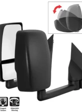 Xtune Manual Adjust Mirror Set Chevrolet Express | GMC Savana Van 2003-2017                                     - MIR-CEXP03-MA-SET - Image 7