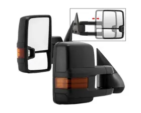 Xtune G2 LED Signal Telescoping Mirror Set Chevrolet Silverado 1999-2006