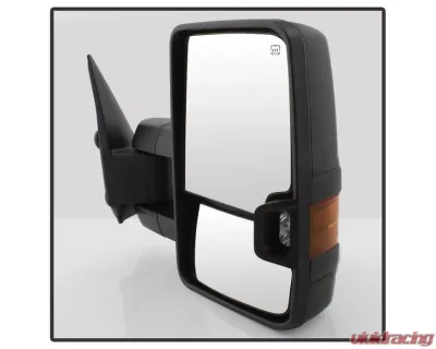 Xtune G2 Power Heated Amber LED Signal Telescoping Mirror Set Chevrolet Silverado 2003-2006 - MIR-CS03S-G2-PWH-AM-SET