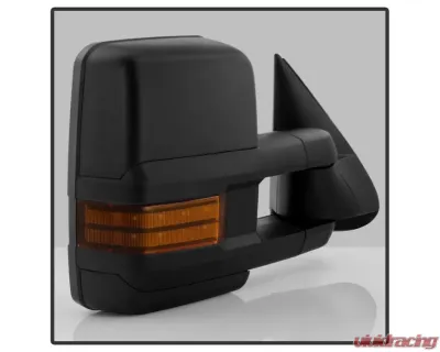 Xtune G2 Power Heated Amber LED Signal Telescoping Mirror Set Chevrolet Silverado 2003-2006 - MIR-CS03S-G2-PWH-AM-SET