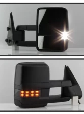Xtune G2 Power Heated Smoke LED Signal Telescoping Mirror Set Chevrolet Silverado 2003-2006                                     - MIR-CS03S-G2-PWH-SM-SET - Image 11