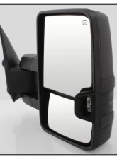 Xtune G2 Power Heated Smoke LED Signal Telescoping Mirror Set Chevrolet Silverado 2003-2006                                     - MIR-CS03S-G2-PWH-SM-SET - Image 3