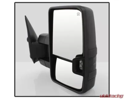 Xtune G2 Power Heated Smoke LED Signal Telescoping Mirror Set Chevrolet Silverado 2003-2006 - MIR-CS03S-G2-PWH-SM-SET