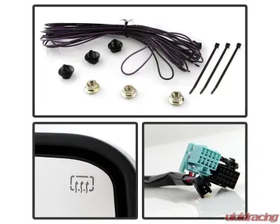 Xtune G2 Power Heated Smoke LED Signal Telescoping Mirror Set Chevrolet Silverado 2003-2006 - MIR-CS03S-G2-PWH-SM-SET