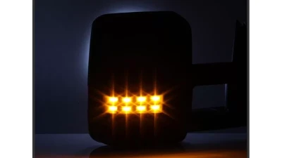 Xtune G2 Power Heated Smoke LED Signal Telescoping Mirror Set Chevrolet Silverado 2003-2006                                     - MIR-CS03S-G2-PWH-SM-SET - Image 9