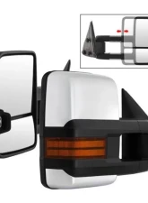 Xtune G3 LED Signal Telescoping Mirror Chrome Cover Set Chevrolet Silverado 1999-2006                                     - MIR-CS03S-G3C-MA-AM-SET - Image 7