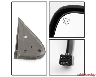Xtune Right Passenger Side Manual Extendable Power Heated Adjust Mirror Chevrolet | GMC 1999-2002 - MIR-CS99-PW-R