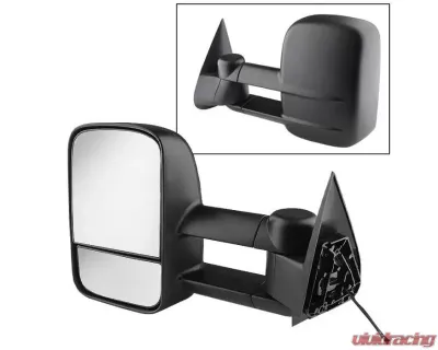 Xtune Left Driver Side Manual Extendable Power Heated Adjust Mirror Chevrolet | GMC 2003-2007 - MIR-CSIL03-PW-L