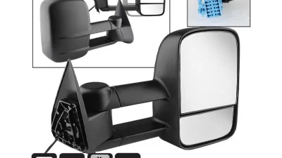 Xtune Right Passenger Side Manual Extendable Power Heated Adjust Mirror Chevrolet | GMC 2003-2007                                     - MIR-CSIL03-PW-R - Image 3