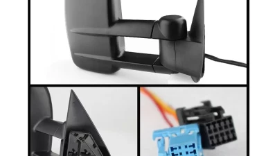 Xtune Right Passenger Side Manual Extendable Power Heated Adjust Mirror Chevrolet | GMC 2003-2007                                     - MIR-CSIL03-PW-R - Image 2