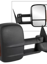 Xtune Right Passenger Side Manual Extendable Power Heated Adjust Mirror with LED Signal Amber Chevrolet | GMC 2003-2007                                     - MIR-CSIL03S-PW-AM-R - Image 4