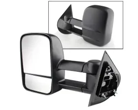 Xtune Left Driver Side Manual Extendable Manual Adjust Mirror Chevrolet | GMC 2007-2013