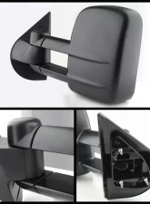 Xtune Left Driver Side Manual Extendable Manual Adjust Mirror Chevrolet | GMC 2007-2013                                     - MIR-CSIL07-MA-L - Image 2