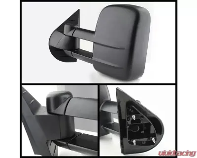 Xtune Left Driver Side Manual Extendable Manual Adjust Mirror Chevrolet | GMC 2007-2013 - MIR-CSIL07-MA-L