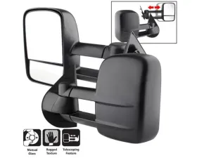 Xtune Left and Right Manual Extendable Manual Adjust Mirror Chevrolet | GMC 2007-2013