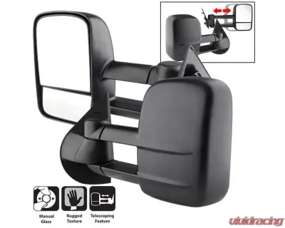 Xtune Left and Right Manual Extendable Manual Adjust Mirror Chevrolet | GMC 2007-2013 - MIR-CSIL07-MA-SET