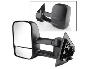Xtune Left Driver Side Manual Extendable Power Heated Adjust Mirror Chevrolet | GMC 2007-2013