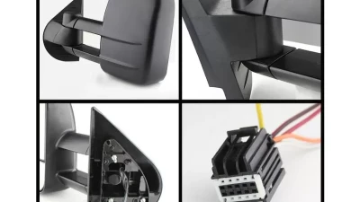 Xtune Left Driver Side Manual Extendable Power Heated Adjust Mirror Chevrolet | GMC 2007-2013                                     - MIR-CSIL07-PW-L - Image 2