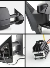 Xtune Right Passenger Side Manual Extendable Power Heated Adjust Mirror Chevrolet | GMC 2007-2013                                     - MIR-CSIL07-PW-R - Image 2