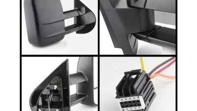 Xtune Right Passenger Side Manual Extendable Power Heated Adjust Mirror Chevrolet | GMC 2007-2013                                     - MIR-CSIL07-PW-R - Image 2