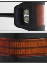Xtune G2 Power Heated Amber LED Signal Telescoping Mirror Set Chevrolet Silverado 2007-2013                                     - MIR-CSIL07S-G2-PWH-AM-SET - Image 3