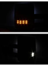 Xtune G2 Power Heated Amber LED Signal Telescoping Mirror Set Chevrolet Silverado 2007-2013                                     - MIR-CSIL07S-G2-PWH-AM-SET - Image 6