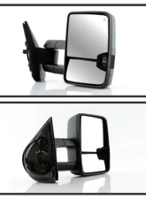 Xtune G2 Power Heated Smoke LED Signal Telescoping Mirror Set Chevrolet Silverado 2007-2013                                     - MIR-CSIL07S-G2-PWH-SM-SET - Image 2