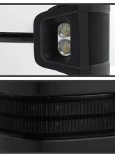Xtune G2 Power Heated Smoke LED Signal Telescoping Mirror Set Chevrolet Silverado 2007-2013                                     - MIR-CSIL07S-G2-PWH-SM-SET - Image 3