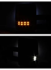 Xtune G3 Power Heated Amber LED Signal Telescoping Mirror Chrome Cover Set Chevrolet Silverado 2007-2013                                     - MIR-CSIL07S-G3C-PWH-AM-SET - Image 6