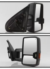 Xtune G2 Power Heated Amber LED Signal Telescoping Mirror Set Chevrolet Silverado 2014-2016                                     - MIR-CSIL14S-G2-PWH-AM-SET - Image 2