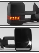 Xtune G2 Power Heated Amber LED Signal Telescoping Mirror Set Chevrolet Silverado 2014-2016                                     - MIR-CSIL14S-G2-PWH-AM-SET - Image 8