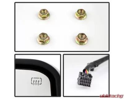 Xtune G2 Power Heated Smoke LED Signal Telescoping Mirror Set Chevrolet Silverado 2014-2016 - MIR-CSIL14S-G2-PWH-SM-SET