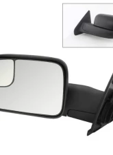 Xtune Left Driver Side Manual Extendable Manual Adjust Mirror Dodge Ram 1500 | 2500 | 3500 2002-2009                                     - MIR-DRAM02-MA-L - Image 4